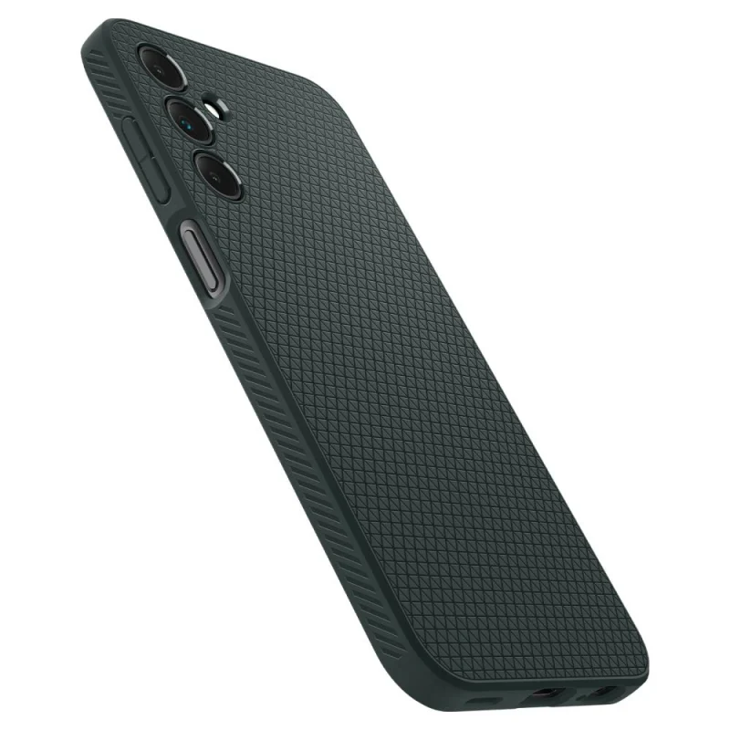 Etui Spigen Liquid Air na Samsung Galaxy A15 4G / 5G - ciemnozielone - obrazek 9