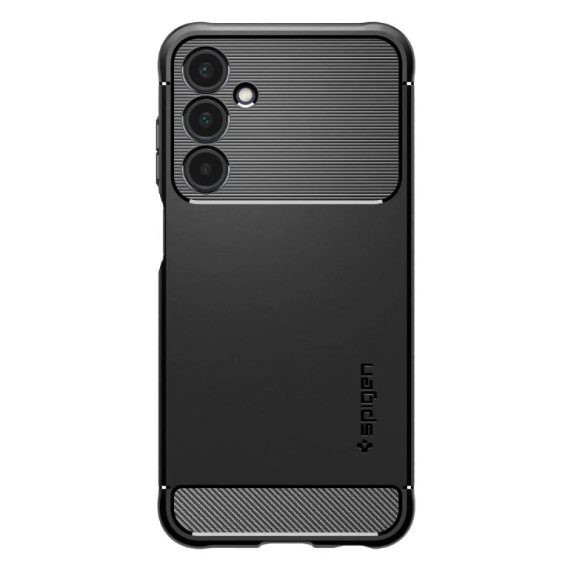 Etui Spigen Rugged Armor na Samsung Galaxy A25 5G - czarny mat - obrazek 2