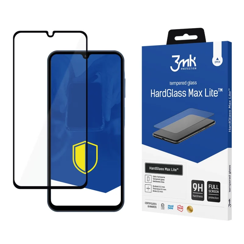 Szkło 9H 3mk HardGlass Max Lite™ na Samsung Galaxy A15 5G