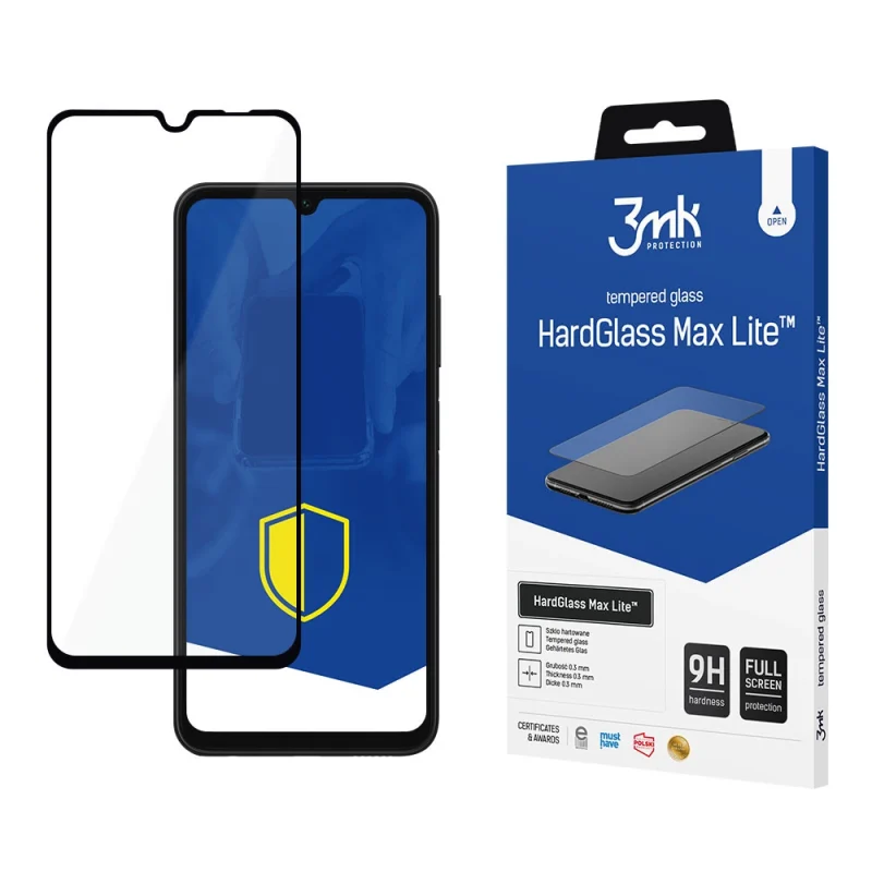 Szkło 9H 3mk HardGlass Max Lite™ na Samsung Galaxy A05s