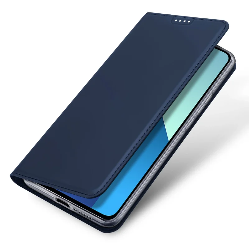 Etui z klapką Dux Ducis Skin Pro do Xiaomi Redmi Note 13 4G - niebieskie - obrazek 4