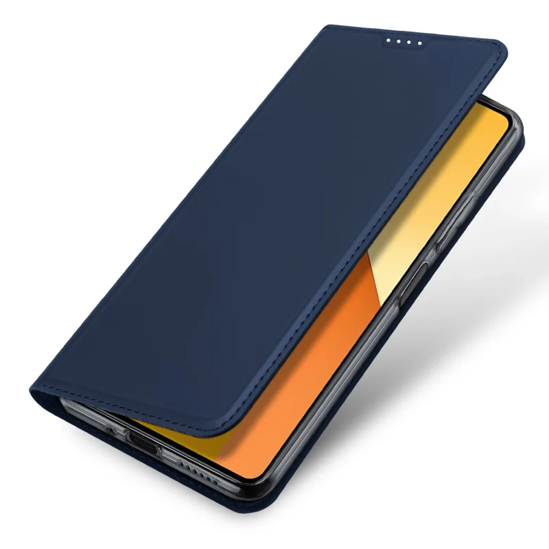 Etui Dux Ducis Skin Pro z klapką i miejscem na kartę na Xiaomi Redmi Note 13 5G - niebieskie - obrazek 4