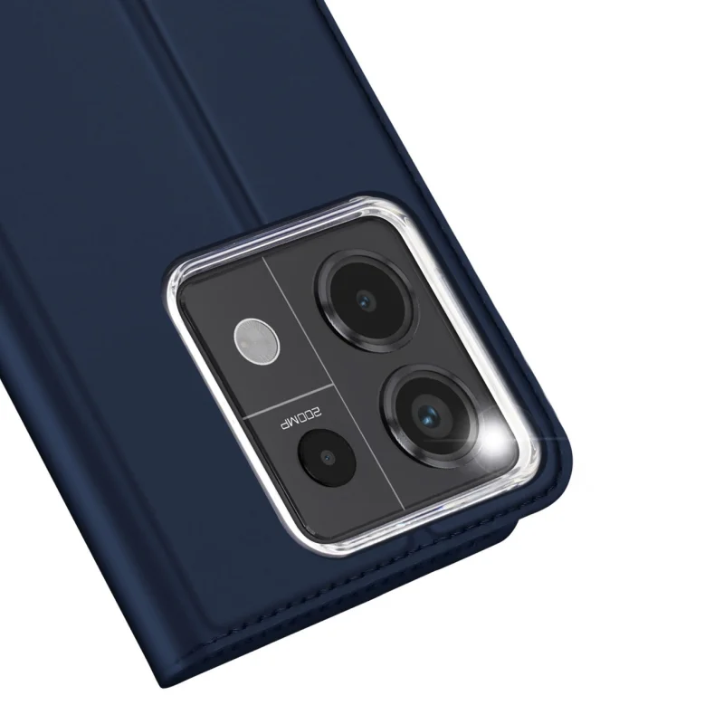 Etui Dux Ducis Skin Pro z klapką i miejscem na kartę na Xiaomi Redmi Note 13 Pro 5G - niebieskie - obrazek 3