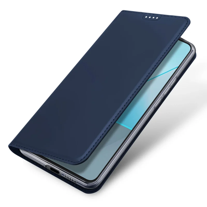 Etui Dux Ducis Skin Pro z klapką i miejscem na kartę na Xiaomi Redmi Note 13 Pro 5G - niebieskie - obrazek 4