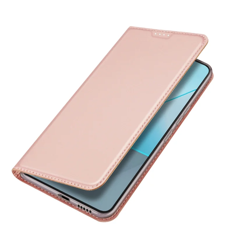 Etui Dux Ducis Skin Pro z klapką i miejscem na kartę na Xiaomi Redmi Note 13 Pro 5G - różowe - obrazek 4