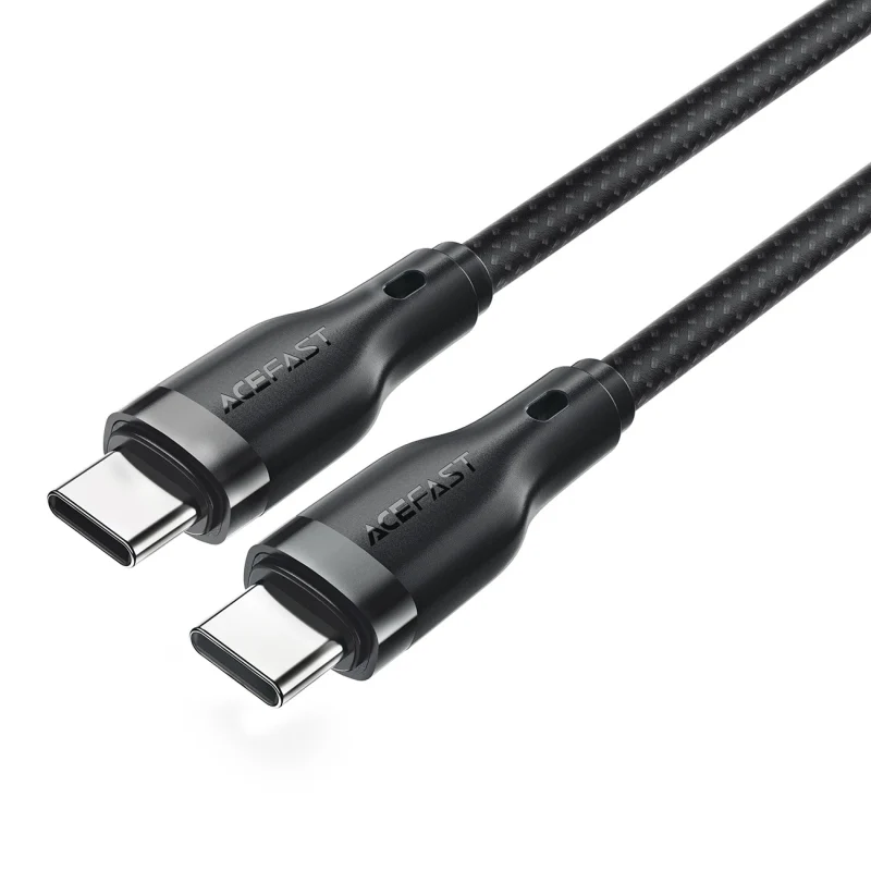 Kabel Acefast C8-03 USB-C / USB-C 60W 3A - czarny - obrazek 2