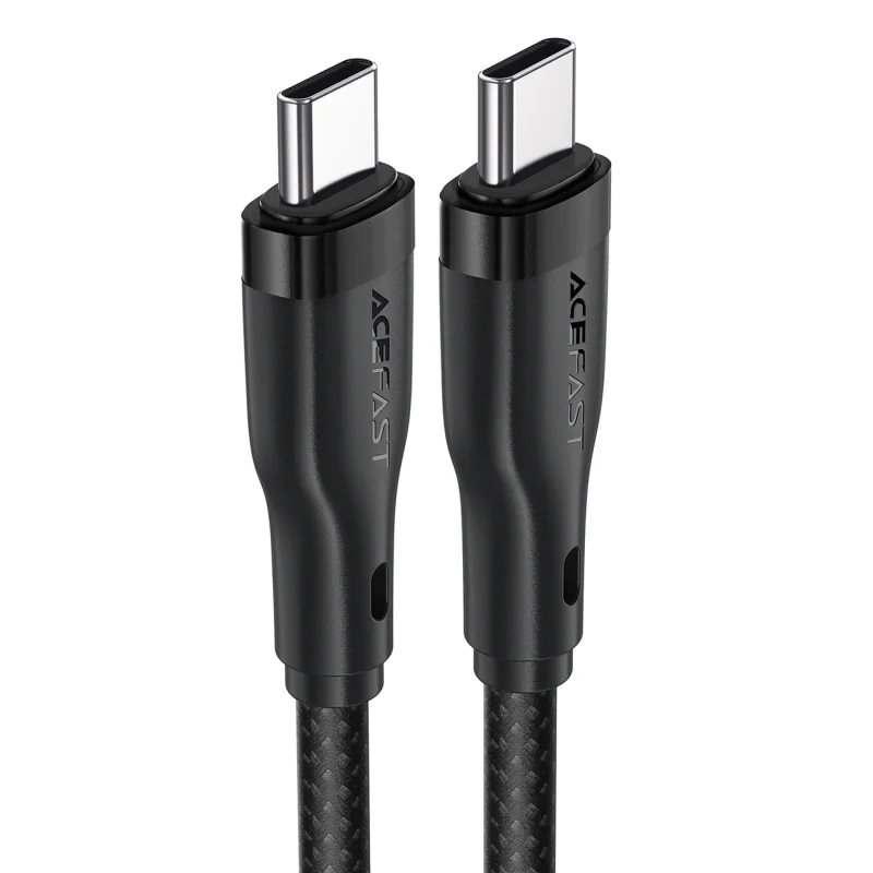 Kabel Acefast C8-03 USB-C / USB-C 60W 3A - czarny - obrazek 3