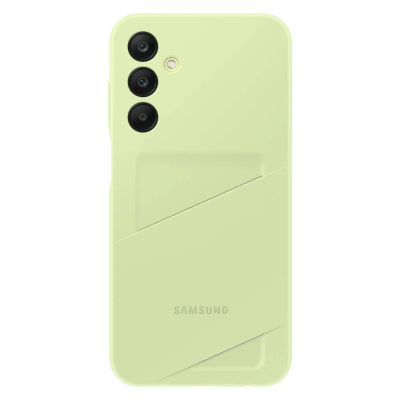 Etui Samsung Card Slot Case EF-OA156TMEGWW z kieszenią na karty do Samsung Galaxy A15 / A15 5G - zielone