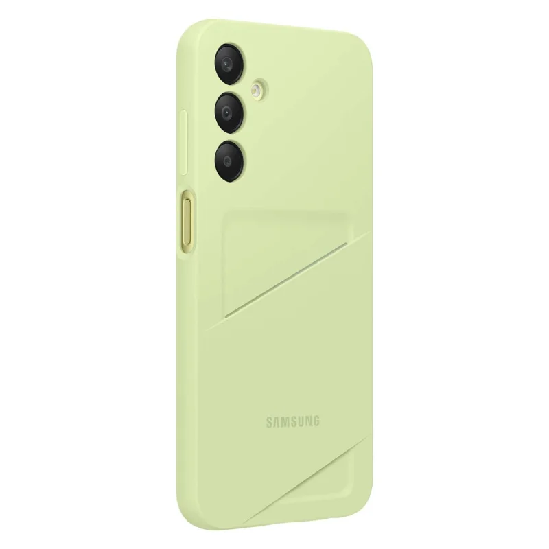 Etui Samsung Card Slot Case EF-OA156TMEGWW z kieszenią na karty do Samsung Galaxy A15 / A15 5G - zielone - obrazek 3