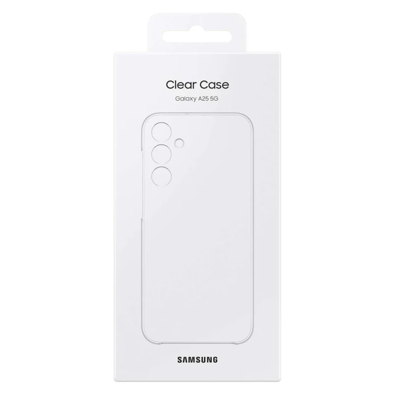 Etui Samsung Clear Case EF-QA256CTEGWW do Samsung Galaxy A25 5G - przezroczyste - obrazek 4