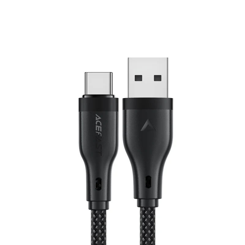 Kabel Acefast C8-04 USB-A / USB-C 3A 1.2m - czarny