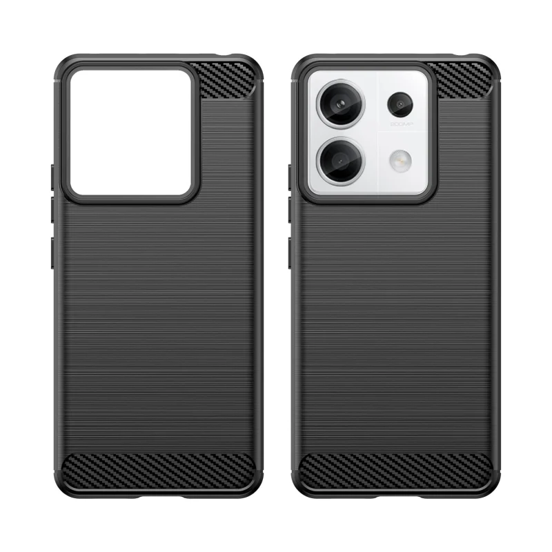 Etui Carbon Case do Xiaomi Redmi Note 13 Pro+ - czarne - obrazek 8