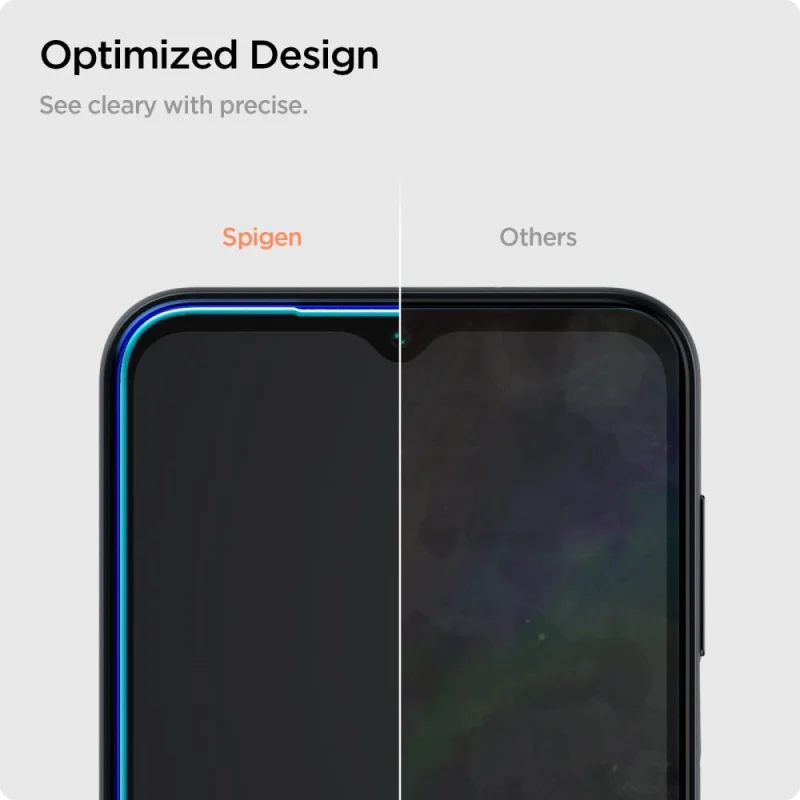 Szkło hartowane Spigen Glas.tR Slim na Samsung Galaxy A15 4G / 5G / A25 5G - 2 szt. - obrazek 8