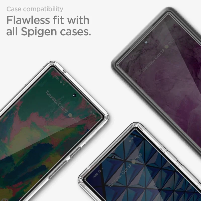 Szkło hartowane Spigen ALM Glas.tR na Google Pixel 8 Pro - 2 szt. - obrazek 6