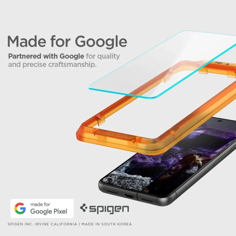 Szkło hartowane Spigen ALM Glas.tR na Google Pixel 8 - 2 szt. - obrazek 7