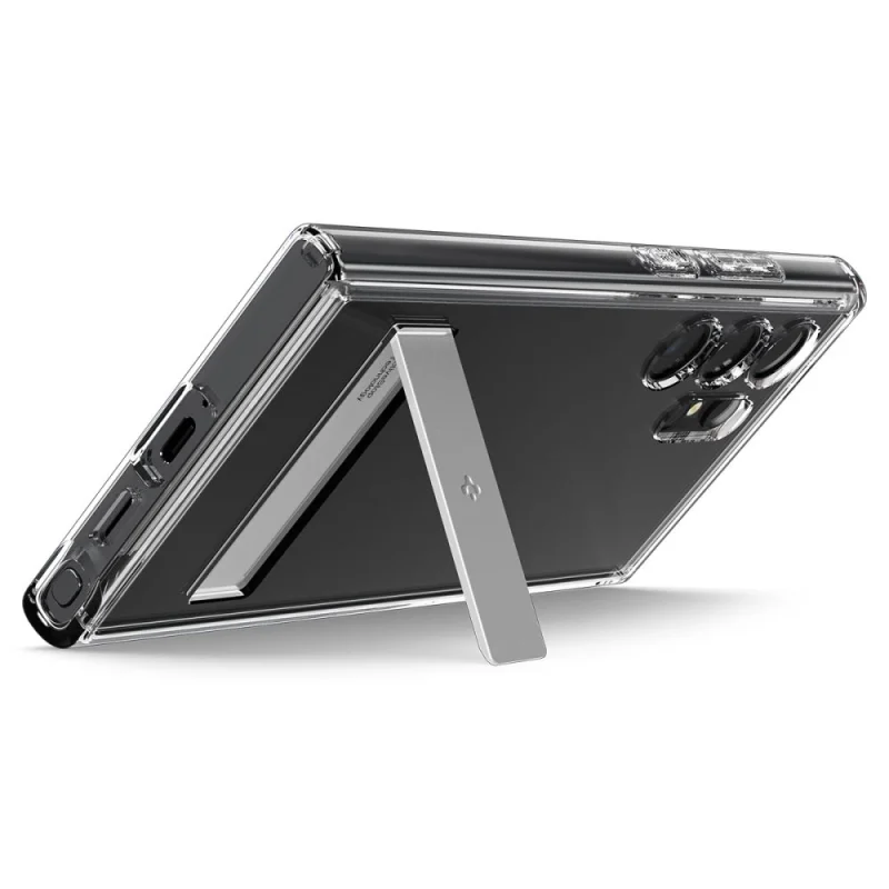 Etui Spigen Ultra Hybrid S na Samsung Galaxy S24 Ultra - przezroczyste - obrazek 4