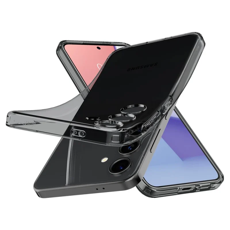 Etui Spigen Liquid Crystal na Samsung Galaxy S24+ - przezroczyste-szare - obrazek 7