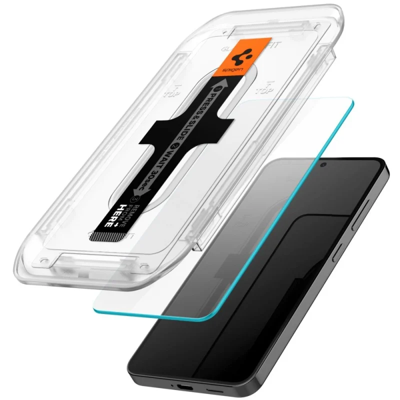 Szkło hartowane Spigen Glas.tR EZ Fit na Samsung Galaxy S24+ - 2 szt. - obrazek 2