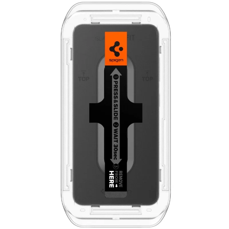 Szkło hartowane Spigen Glas.tR EZ Fit na Samsung Galaxy S24+ - 2 szt. - obrazek 4