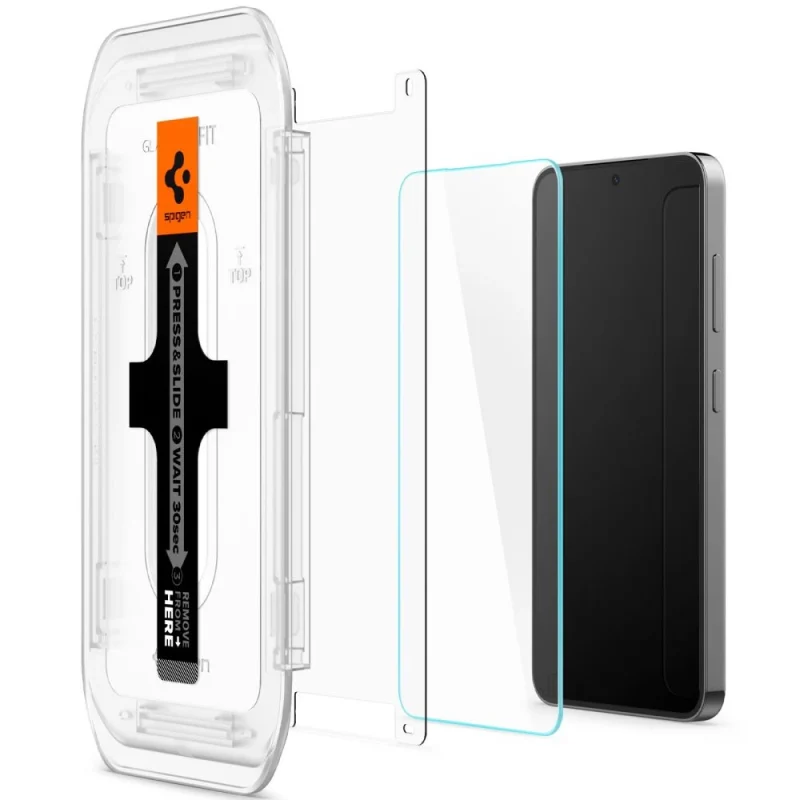 Szkło hartowane Spigen Glas.tR EZ Fit na Samsung Galaxy S24+ - 2 szt. - obrazek 6