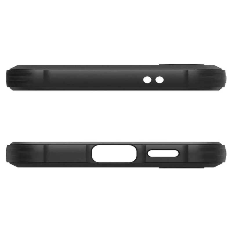 Etui Spigen Rugged Armor na Samsung Galaxy S24 - czarny mat - obrazek 6