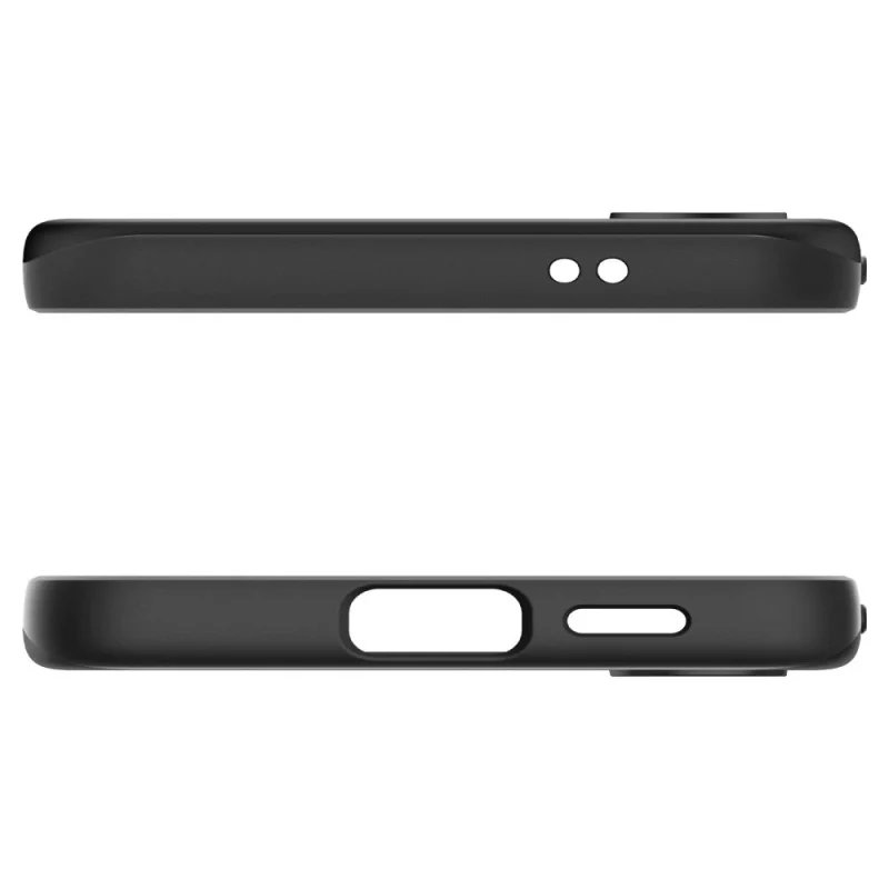 Etui Spigen Thin Fit na Samsung Galaxy S24 - czarne - obrazek 5