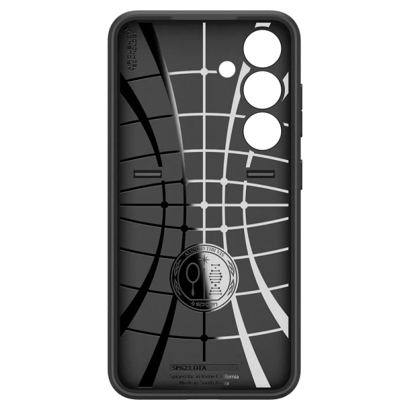 Etui Spigen Optik Armor na Samsung Galaxy S24 - czarne - obrazek 5