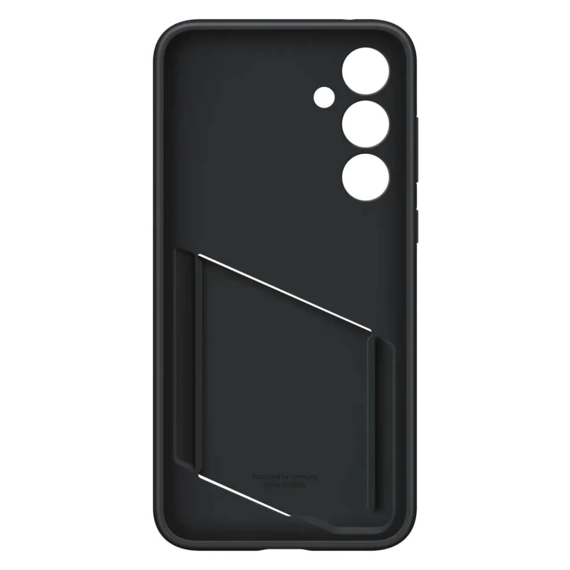 Etui Samsung Card Slot Case EF-OA356TBEGWW z kieszenią na karty do Samsung Galaxy A35 - czarne - obrazek 3