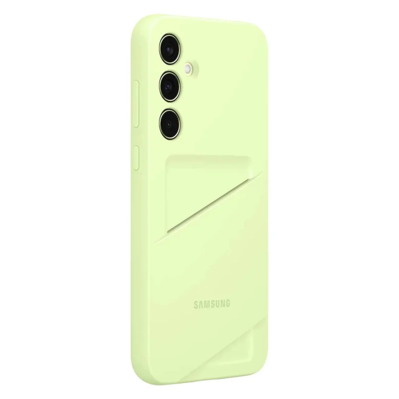 Etui Samsung Card Slot Case EF-OA356TMEGWW z kieszenią na karty do Samsung Galaxy A35 - zielone - obrazek 3