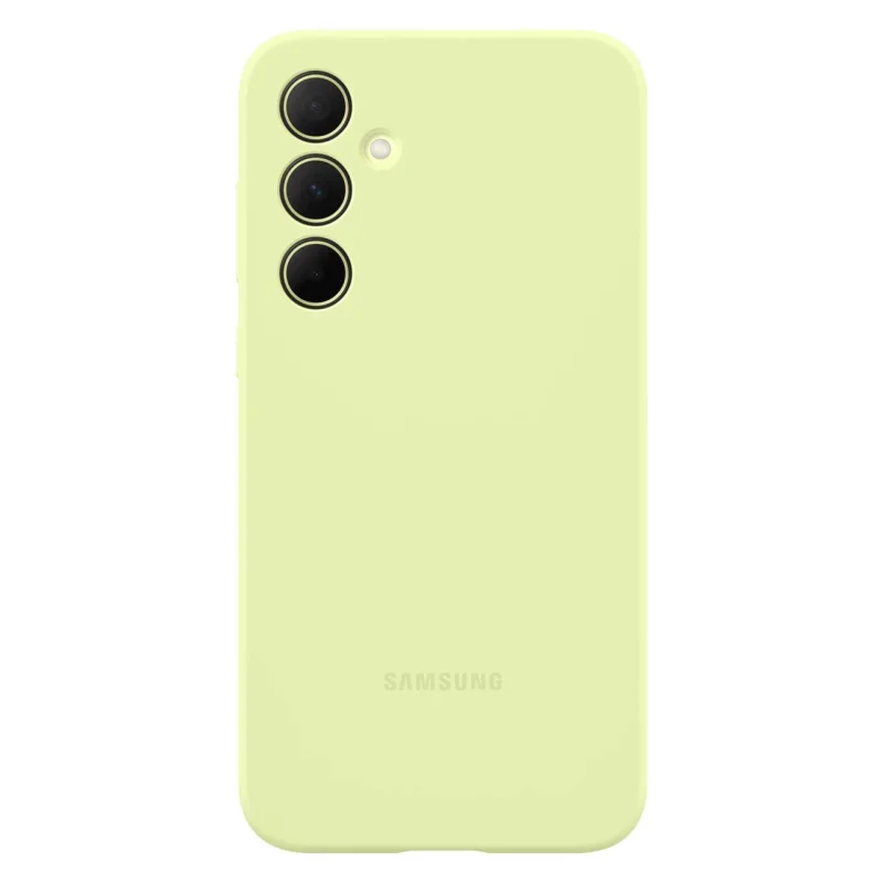 Etui Samsung Silicone Case EF-PA356TMEGWW do Samsung Galaxy A35 - zielone