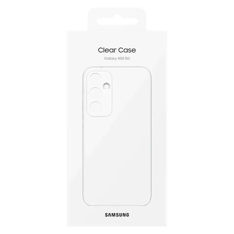 Etui Samsung Clear Case EF-QA556CTEGWW do Samsung Galaxy A55 - przezroczyste - obrazek 5