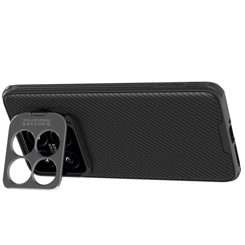 Etui Nillkin CamShield Prop Magnetic Case na Xiaomi 14 Pro - czarne - obrazek 5