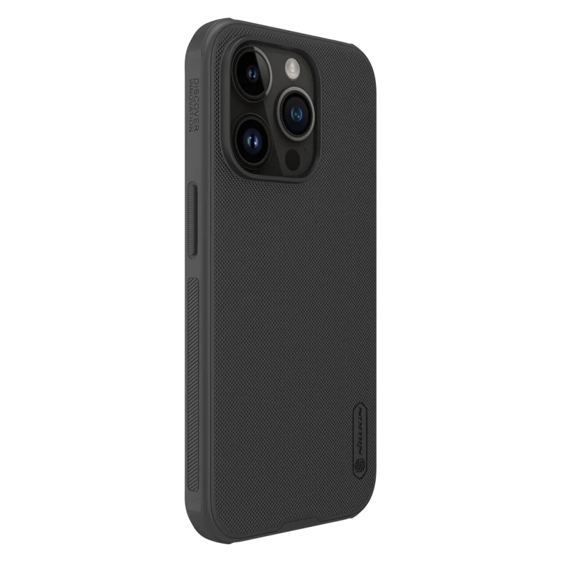 Etui Nillkin Super Frosted Shield Pro Magnetic Case na iPhone 15 Pro Max - czarne - obrazek 3