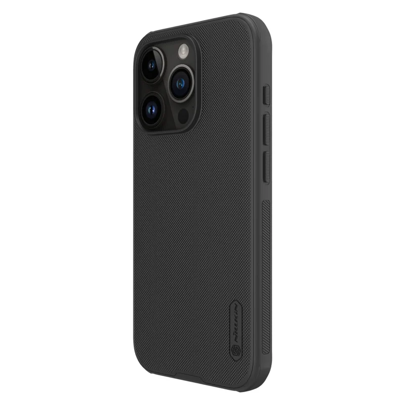 Etui Nillkin Super Frosted Shield Pro Magnetic Case na iPhone 15 Pro Max - czarne - obrazek 4