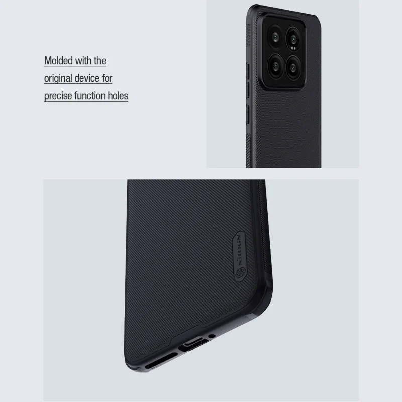 Etui Nillkin Super Frosted Shield Pro Magnetic Case na Xiaomi 14 - czarne - obrazek 16