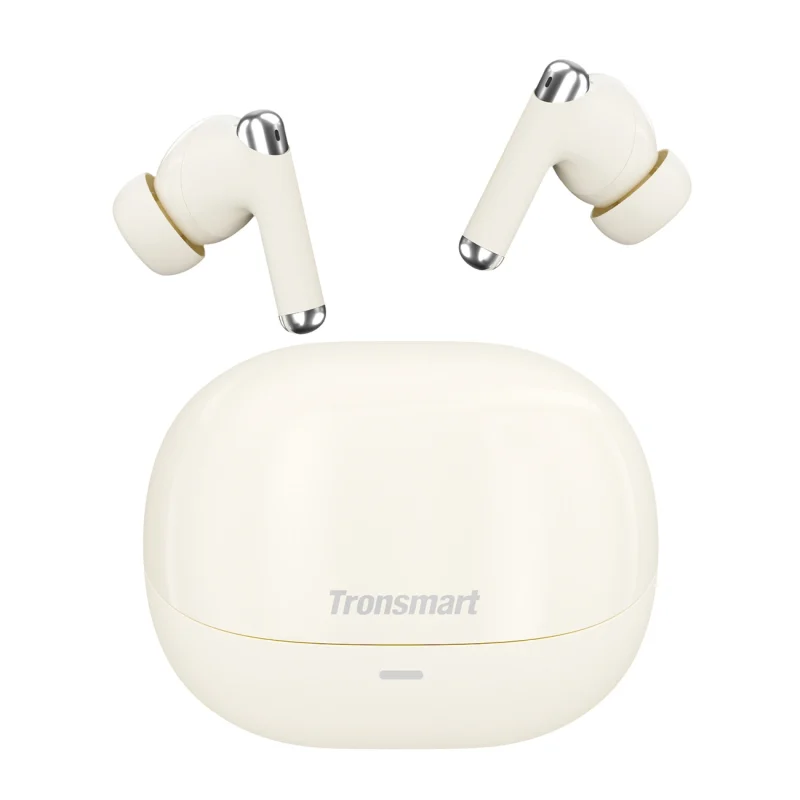 Słuchawki Tronsmart Sounfii R4 bezprzewodowe Bluetooth 5.3 ENC - białe - obrazek 5