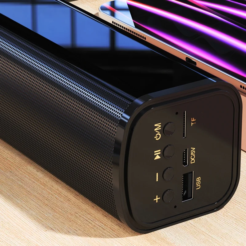 Głośnik Dudao Y2+ Bluetooth 5.0 2400 mAh - czarny - obrazek 8