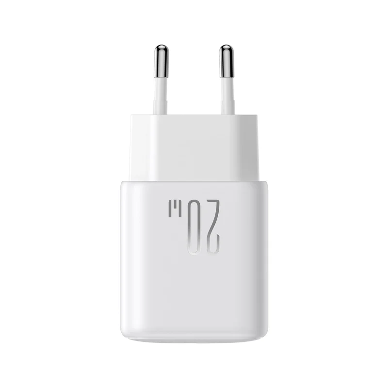 Ładowarka Joyroom JR-TCF20 sieciowa USB-C PD 20W - biała + kabel USB-C / Lightning 1m - obrazek 3