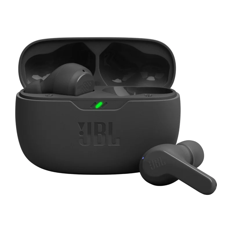 Słuchawki JBL Wave Beam bezprzewodowe dokanałowe Bluetooth 5.2 IP54 IPX2 - czarne - obrazek 3