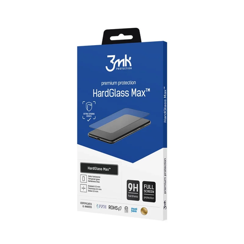 Szkło 9H 3mk HardGlass Max™ na iPhone 13 / 13 Pro