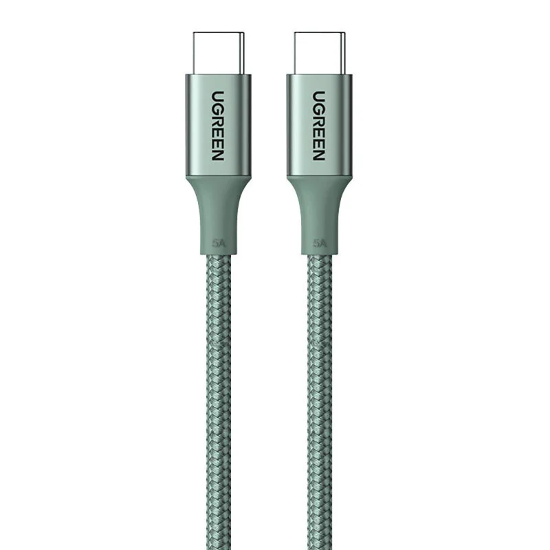 Kabel Ugreen US316 15310 USB-C / USB-C PD 100W 1m - zielony