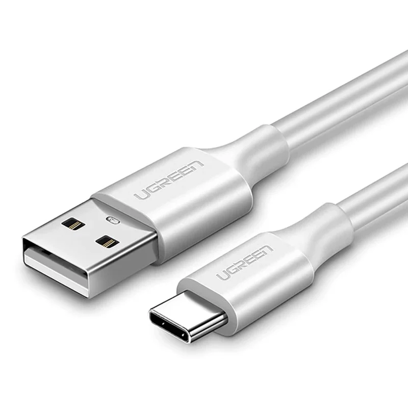 Kabel Ugreen US287 60121 USB-A / USB-C 3A 1m - biały