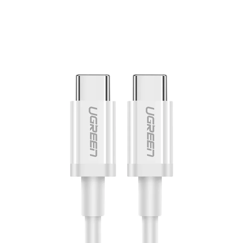 Kabel Ugreen US264 60519 USB-C / USB-C PD QC AFC 1.5m - biały