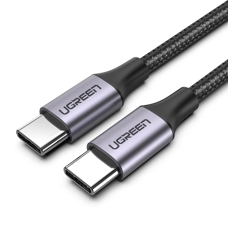 Kabel Ugreen US161 50751 USB-C 3.1 / USB-C 3.1 1.5m - szary