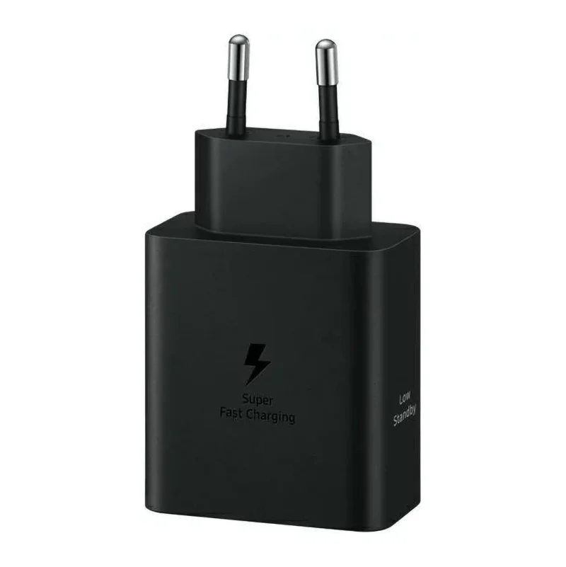 Ładowarka Samsung Power Adapter Duo EP-T5020XBEGEU sieciowa 2x USB-C 50W - czarna - obrazek 2