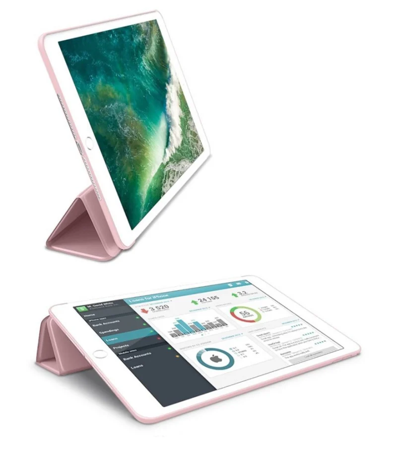 Etui Tech-Protect SmartCase na iPad 9.7'' 5 / 6 / 2017-2018 - różowe - obrazek 6