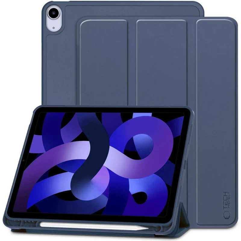 Etui Tech-Protect SC Pen na iPad Air 10.9" 2020-2022 / 11" 2024 - granatowe