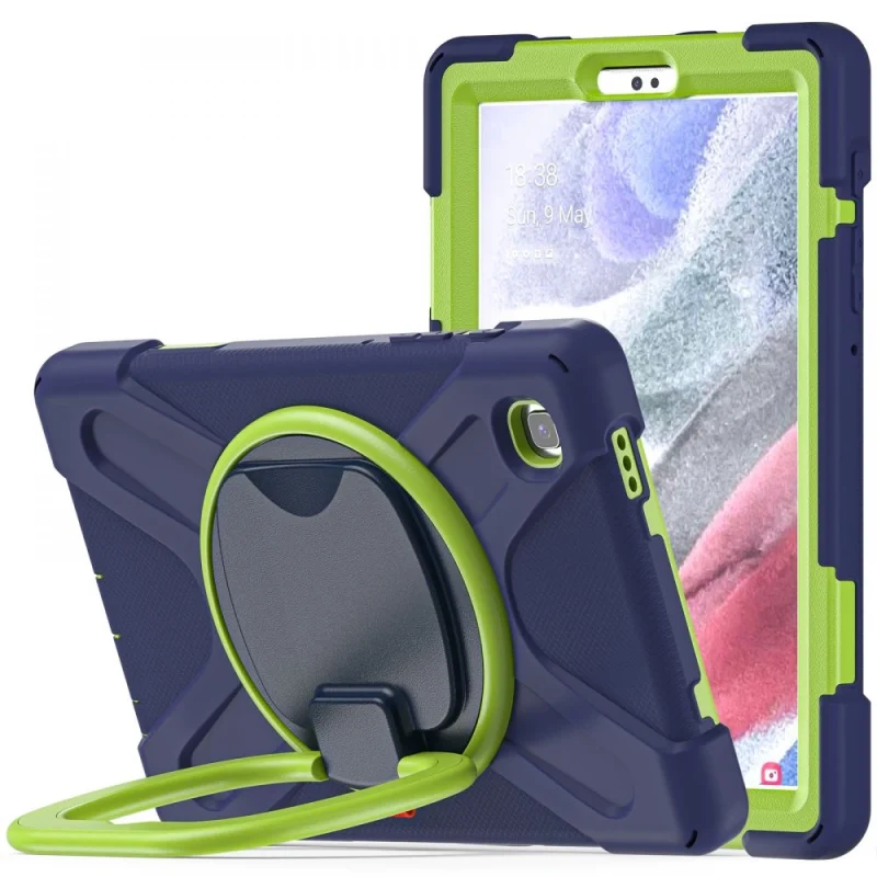 Etui Tech-Protect X-Armor na Samsung Galaxy Tab A7 Lite 8.7" T220 / T225 - granatowo-zielone