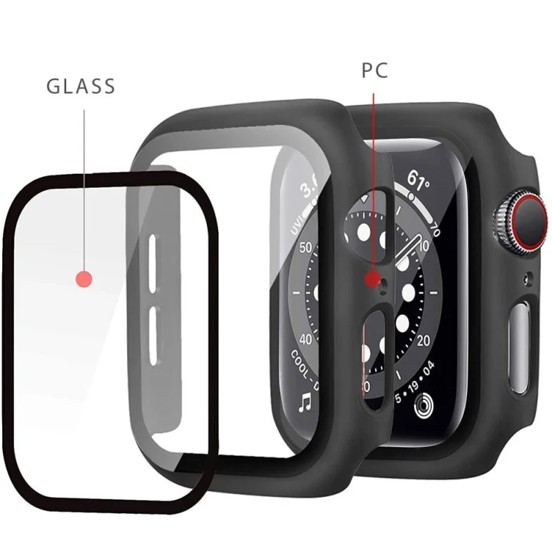 Etui Tech-Protect Defense360 na Apple Watch 7 / 8 / 9 (45 mm) - czarne - obrazek 4