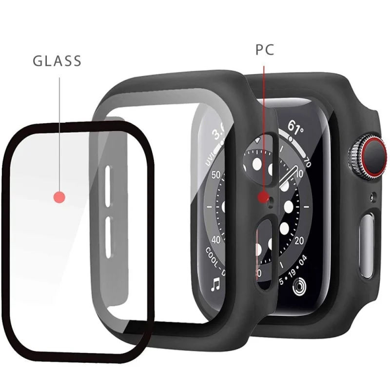 Etui Tech-Protect Defense360 na Apple Watch 7 / 8 / 9 (41 mm) - przezroczyste - obrazek 4